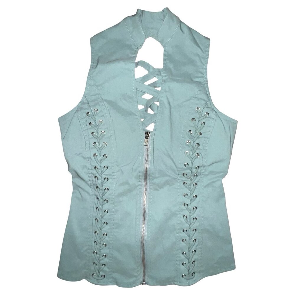 Lace Up Halter Top